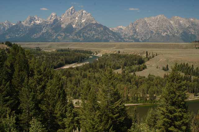 The Tetons and the Snake River